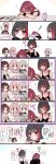  /\/\/\ 5girls :t =3 afterglow_(bang_dream!) aoba_moka bang_dream! bangs black_choker black_hair black_jacket blue_eyes bob_cut bread brown_eyes brown_hair chino_machiko choker closed_eyes comic cup digital_media_player drinking_straw earphones_removed eating embarrassed flying_sweatdrops food green_eyes grey_cardigan grey_hair grey_jacket hair_between_eyes hands_together hazawa_tsugumi heart highres holding holding_food holding_jacket hood hood_down hooded_jacket jacket jacket_on_shoulders long_hair low_twintails mechanical_pencil mitake_ran multicolored_hair multiple_girls notice_lines paper pencil pink_hair red_hair remembering removing_jacket sleeping sparkle spoken_ellipsis squiggle strap_slip streaked_hair table translation_request trembling twintails udagawa_tomoe uehara_himari waking_up watching wristband zzz 