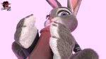  claws dildo disney female foot_fetish foot_focus footjob fur grey_fur judy_hopps lagomorph looking_at_viewer mammal nocturnalfuzz nude paws purple_eyes rabbit sex sex_toy smile solo zootopia 