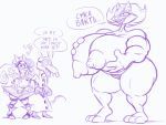  anthro belly big_belly big_breasts big_hands blax braces breasts cat english_text feline female huge_breasts hyper hyper_breasts male mammal muscular rat rodent russian_text scientist size_difference sqrlyjack squirrel teeth text 
