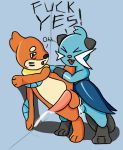  2018 absurd_res anal anal_penetration balls buizel cum cum_in_ass cum_inside cum_on_penis cum_while_penetrated dewott duo hi_res male male/male nintendo otterjunk penetration penis pok&eacute;mon pok&eacute;mon_(species) semi-anthro text video_games 