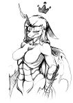  2018 anthro breasts digital_media_(artwork) featureless_breasts female horn sketch solo standing underpable 