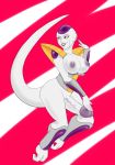  2018 alien blackbetty breasts dickgirl digital_media_(artwork) dragon_ball erection frieza intersex nipples penis solo 