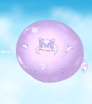  balloon big_(disambiguation) bloat bloating chibi cute help inflation invalid_tag overweight slightly_chubby 