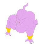  2018 anthro biceps big_(disambiguation) big_biceps big_muscles big_pecs blazingblazen bracelet butt cat champa digital_media_(artwork) dragon_ball dragon_ball_super ear_piercing feline invalid_tag jewelry male mammal musclegut muscular muscular_male nude overweight overweight_male pecs piercing simple_background solo thick_thighs vein white_background 