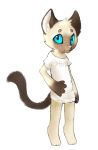  alpha_channel ambiguous_gender anthro bottomless chibi clothed clothing cute feline fur galaxymonster looking_at_viewer mammal simple_background solo standing transparent_background 
