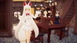  2017 3d_(artwork) 5_fingers alpaca animal_humanoid bar biped blonde_hair blue_clothing bottle bow_tie brown_eyes brown_hair cafe camelid camelid_humanoid canine chair clothing cup digital_media_(artwork) female fox_humanoid gloves group hair hand_on_hip holding_object humanoid humanoid_hands inari_ōkami inside japanese japanese_mythology kemono_friends lamp light_skin long_hair looking_at_viewer mammal mmd multicolored_hair mythology oinari-sama_(kemono_friends) pleated_skirt raccoon_dog_(kemono_friends) restaurant serafuku short_hair skirt stairs standing suit suri_alpaca_(kemono_friends) table tail_ring tan_skin tanuki_humanoid tea_cup teuanaek tray two_tone_hair waiter white_clothing white_eyes white_hair white_tail window yellow_clothing yellow_eyes 