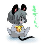  cheese eromame food furry lowres mouse nazrin nazrin_(mouse) no_humans pun solo touhou translated 