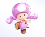  2017 alcyone clothed clothing mario_bros nintendo one_eye_closed solo toadette video_games 
