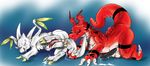  chibisuke digimon dragon_drive guilmon narse 