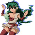  deltora_quest filli flat_chest green_hair jasmine jasmine_(deltora_quest) panties underwear 