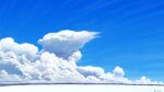  2018 blue_sky cloud commentary_request cumulonimbus_cloud dated day highres kome_(nicoseiga27949230) no_humans original outdoors scenery sky 
