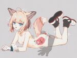  1326496175 1girl ahoge animal_ear_fluff animal_ears arknights ass bar_censor blonde_hair blue_background blue_eyes breasts censored collarbone commentary cum fox_ears fox_girl fox_tail full_body gloves heart highres infection_monitor_(arknights) internal_cumshot legs_up looking_at_viewer lying nipples nude on_stomach open_mouth penis sex shoe_soles shoes short_hair simple_background small_breasts solo_focus sussurro_(arknights) tail vaginal white_footwear white_gloves x-ray 