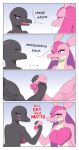 absurd_res anthro comic duo english_text female frezezyk generation_7_pokemon hi_res lovander nintendo pal_(species) palworld pokemon pokemon_(species) salazzle text