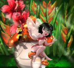 bee_female fairy female fern_gully ferngully forest fungus insect_anthro insect_wings jungle krista krista_solo mushroom piston plant pollination tree wings