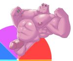 abs alien balls biceps bolovaxian genitals green_lantern green_lantern_(series) humanoid kilowog male muscular muscular_humanoid muscular_male nipples pecs penis pink_body pink_skin ring solo unrealrui vein veiny_penis