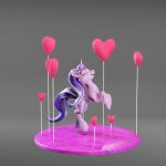  &lt;3 3d_(artwork) digital_media_(artwork) equine female feral figurine friendship_is_magic horse invalid_tag love mammal maskedponyartist my_little_pony pony starlight_glimmer_(mlp) 