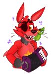  2018 animatronic avian bird canine digital_media_(artwork) eyewear five_nights_at_freddy&#039;s fox freddy_fazbear&#039;s_pizzeria_simulator machine male mammal parrot robot rockstar_foxy_(fnaf) toy-bonnie video_games 