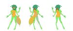 4_arms absurd_res ahoge animal_genitalia animal_humanoid antennae_(anatomy) apocalipsejack arm_tuft arthropod arthropod_abdomen arthropod_humanoid bee big_breasts breasts cloaca compound_eyes digitigrade exoskeleton fangs female front_view genitals green_body green_hair hair hi_res humanoid hymenopteran hymenopteran_humanoid insect insect_humanoid insect_wings macross_frontier mandibles multi_arm multi_limb multicolored_body neck_tuft nipples nude open_mouth orange_body pussy ranka_lee rear_view red_eyes simple_background solo stinger_(anatomy) teeth tongue tuft vertical_cloaca wings wrist_tuft 