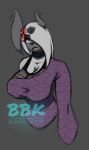  2018 bertha(bbk) big_breasts bigbadkaiju breasts digital_media_(artwork) female mega_absol mega_evolution nintendo open_mouth pok&eacute;mon pok&eacute;mon_(species) simple_background solo video_games 