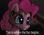  blue_eyes caption equid equine female friendship_is_magic happy hasbro horse mammal meme my_little_pony pinkie_pie_(mlp) pony revenge_of_the_sith scene_reference smile solo star_wars unknown_artist 