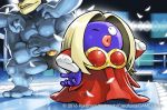  1girl 2016 commentary_request gen_1_pokemon jynx machamp official_art pokemon pokemon_(creature) pokemon_(game) pokemon_trading_card_game saitou_naoki trading_card watermark 