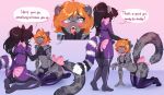  absurd_res accessory ailurid anthro aphrodisiac aphrodisiac_pill aroused blush bodily_fluids bow_ribbon bra butt clothing dominant dominant_male drooling drugged duo erection felid feline femboy furgonomics genital_fluids genitals heart_eyes heart_symbol hi_res holding_mouth_open huge_filesize imminent_sex leaking_precum leggings legwear leopard lingerie male male/male mammal markings musteloidea neck_bow nightshade_(kittyprint) orcalx pantherine panties panty_bulge penis precum raised_tail red_panda saliva shaking sharp_teeth snow_leopard speech_bubble spots spotted_markings substance_intoxication sweat sweatdrop tail tail_accessory tattoo teeth thigh_highs tramp_stamp tsundere underwear yoru_(kittyprint) yuuma_fujimori_(tsunderepanda) 