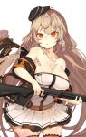 :o ahoge armpit_crease bag bangs belt black_hat black_legwear blush body_writing breasts buckle character_name cleavage commentary_request cowboy_shot cross cross_necklace elbow_rest floating_hair girls_frontline gun hair_between_eyes hair_ornament hairclip hanging_breasts hat high_heels highres holding holding_gun holding_weapon ithaca_m37 ithaca_m37_(girls_frontline) jacket jewelry korean_commentary large_breasts long_hair looking_at_viewer necklace off_shoulder open_clothes open_jacket open_mouth pleated_skirt pump_action red_eyes shiny shiny_skin shotgun shotgun_shells sidelocks simple_background skirt solo standing strap stuffed_animal stuffed_toy teddy_bear thighhighs unzipped weapon white_background yugion zipper zipper_pull_tab 