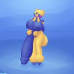  2018 absurd_res anthro arachnid arthropod big_breasts big_penis blue_eyes blue_nipples breasts dickgirl galvantula hi_res huge_breasts intersex kespuzzuo nintendo nipples penis pok&eacute;mon pok&eacute;mon_(species) simple_background spider video_games 