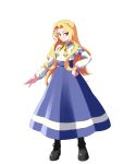  1girl alternate_costume blonde_hair capcom_fighting_jam genderswap genderswap_(mtf) iwa-saka long_hair m.u.g.e.n nool personification simple_background skirt solo tagme vampire_(game) very_long_hair warzard 