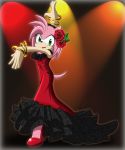  2009 amy_rose anthro clothing female footwear green_eyes looking_at_viewer metalpandora shoes sonic_(series) 