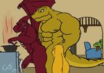  2009 abs anal anal_penetration anthro balls biceps big_muscles big_penis bullzeye bullzeye_(extreme_dinosaurs) claws cooking cum dinosaur erection extreme_dinosaurs eye_contact gay gs kitchen male muscles nude pecs penetration penis pterodactyl reptile sauropod scalie sex stegosaurus stegz stegz_(extreme_dinosaurs) surprise t-bone t-bone_(extreme_dinosaurs) theropod thick_penis tyrannosaurus_rex 