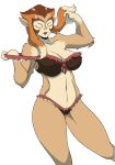  alpha_channel anthro big_breasts bikini breasts clothing eyes_closed feline female hair lipstick makeup mammal pumyra simple_background solo swimsuit thick_thighs thundercats transparent_background yawg 