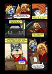 2021 angry anthro black_body black_fur black_stripes black_text blue_body blue_fur canid canine canis car clothed clothing comic dialogue eeveelution english_text fast_food_employee fast_food_restaurant fast_food_uniform female flareleon flareon fur generation_1_pokemon grease hi_res humor male mammal markings night nintendo orange_body orange_fur paper_bag pokemon pokemon_(species) red_body red_fur red_stripes speech_bubble striped_markings stripes text thekc vehicle weird_al_yankovic_(musician) wolf
