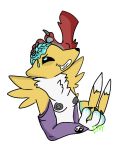  brain brainplay breasts candy_gore digimon dreamsthefox female foot_fetish gore paws renamon 