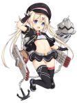  :d \m/ anchor arm_up azur_lane bangs black_footwear black_gloves black_hat black_jacket black_legwear black_skirt blonde_hair blue_eyes blush bra chain elbow_gloves eyebrows_visible_through_hair fang fingerless_gloves full_body gloves grey_bra hair_between_eyes hair_ornament hairclip hat jacket long_hair military_hat military_jacket navel official_art open_clothes open_jacket open_mouth panties pantyshot peaked_cap pleated_skirt print_panties sakuraba_hikaru_(loveindog) shoes skirt smile solo star_panties thighhighs torpedo training_bra transparent_background twintails underwear v-shaped_eyebrows very_long_hair white_panties z18_(azur_lane) 