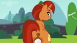  2018 animated anus butt cutie_mark english_text equine female feral friendship_is_magic hair horn looking_at_viewer looking_back mammal mature_female metalhead97 my_little_pony outside penetration penis pussy sex stellar_flare_(mlp) text unicorn vaginal vaginal_penetration 