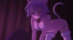  10s 1girl animal_ears animated animated_gif ass breasts cat_ears cat_tail cleavage infinite_stratos panties sarashiki_tatenashi solo tail underwear 