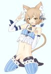  animal_humanoid anime cat_humanoid clothing feline felix_argyle girly hi_res humanoid legwear male mammal penis re:zero solo stockings xneostarx 