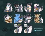 5:4 anthro areola balls bdsm bondage bound butt butt_slap canid canine canis collar dildo domestic_dog duo forced genitals hi_res husky hybrid lock male male/male mammal naoto nordic_sled_dog padlock rape restraints sex_toy slap solo spanking spitz sticker sticker_pack straitjacket telegram_sticker tongue tongue_out wolfdog