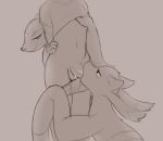  2018 ambiguous_gender animated anthro balls clothing dacad faceless_male fellatio grabbing_from_behind group group_sex hands_behind_back human human_on_anthro interspecies male male/ambiguous mammal mienshao monochrome nintendo oral penis pok&eacute;mon pok&eacute;mon_(species) questionable_consent saliva sex shirt sketch threesome underwear undressing video_games 