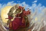  2018 anthro bear clothed clothing dagger_(sdorica_sunset) male mammal sdorica_sunset solo 