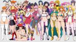  ake_no_hoshi_no_elise armor ayame_(gundam_build_divers) battle_spirits bike_shorts bikini bikini_armor black_hair blonde_hair blue_hair braid breasts dawn_(pokemon) digimon digimon_universe:_appli_monsters dragon_quest dragon_quest_dai_no_daibouken gegege_no_kitarou ghost_in_the_shell gladiator green_hair gundam gundam_build_divers gundam_build_fighters gundam_build_fighters_try gundam_seed gundam_seed_destiny hair_ornament helmet highres hoshino_fumina iori_rinko iris_(pokemon) kantai_collection karan_eri kusanagi_motoko large_breasts lento_(glamour_works) leotard maam magic_knight_rayearth may_(pokemon) meer_campbell mori_yuki multiple_girls nami_(one_piece) nekomusume nekomusume_(gegege_no_kitarou_6) okashira one_piece orange_hair pink_hair pokemon purple_hair rainbow_bikini ranma-chan ranma_1/2 rebecca_(one_piece) red_hair saikyou_ginga_ultimate_zero_~battle_spirits~ serio_(to_heart) shimakaze_(kancolle) shindou_hikaru sitting sports_bra swan_white swimsuit to_heart to_heart_(series) twintails uchuu_senkan_yamato yuusha_ou_gaogaigar yuusha_series 
