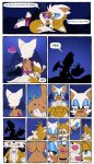 absurd_res anthro bat blush bodily_fluids breasts butt canid canine clothing comic dialogue dominant dominant_female duo female fists_clenched forced fox fur green_eyes hand_on_chest hi_res image_comics impregnation_request invincible_(image_comics) kiss_mark kissing licking licking_lips lipstick makeup male male/female mammal membrane_(anatomy) membranous_wings miles_prower nipples nude offscreen_penetration rape rouge_the_bat sega sex silhouette size_difference sonic_the_hedgehog_(series) swain_(artist) tan_body tears tongue tongue_out undressing white_body white_fur wings