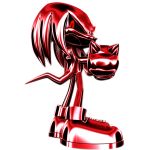  3d_model black_sclera echidna knuckles_the_echidna male mammal monotreme nibroc-rock red_eyes shiny solo sonic_(series) 