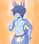  2017 anthro blush bulge crackers lagomorph male mammal rabbit solo 