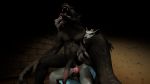  3d_(artwork) anal anal_penetration animal_genitalia animal_penis anthro canine canine_penis digital_media_(artwork) finger_in_mouth male male/male mammal penetration penis rafer_grand_(artist) sex skyrim source_filmmaker stand_and_carry_position standing the_elder_scrolls video_games warcraft were werewolf worgen 