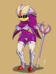 3:4 anthro armor avian barely_sly big_breasts bikini_armor breasts clothing female gauntlet_sleeves hand_on_hip legwear melee_weapon sega smile solo sonic_and_the_black_knight sonic_riders sonic_storybook_series sonic_the_hedgehog_(series) thigh_highs tools unconvincing_armor visor_helmet wave_the_swallow weapon wrench