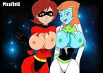  buzz_lightyear_of_star_command disney helen_parr mira_nova pixaltrix pixar the_incredibles 