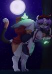 anthro asian_mythology bear blush bodily_fluids calico_cat chachan_(artist) chinese_mythology clothed clothing clothing_lift domestic_cat drooling dullahan duo east_asian_mythology european_mythology felid feline felis female flexible giant_panda hat head_holding headgear headwear heart_eyes heart_symbol hi_res hunter_(hhdrawer) irish_mythology jacket jiangshi jiangshi_costume male male/female mammal mythology on_one_leg one_leg_up outside outside_sex partially_clothed raised_leg robe saliva sex splits spread_legs spreading standing standing_sex topwear undead vertical_splits