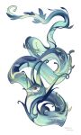  colored_skin dated green_skin highres no_humans plant pokemon pokemon_(creature) pokemon_focus red_eyes serperior simple_background slit_pupils solo tianlang_fenghuo twitter_username vines white_background 